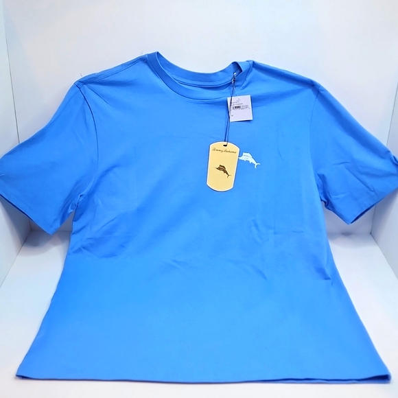 TOMMY BAHAMA T-SHIRT, MEDIUM, BLUE COLOR - Picture 6 of 9